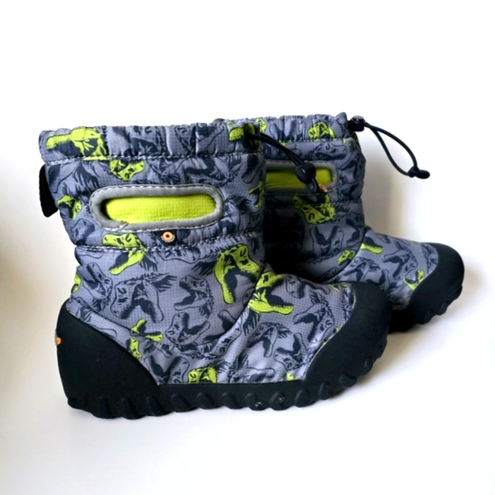 Bogs B Moc Camo Blue Green Pull On Lined Waterproof Winter Snow Boots Bo… - Picture 2 of 8